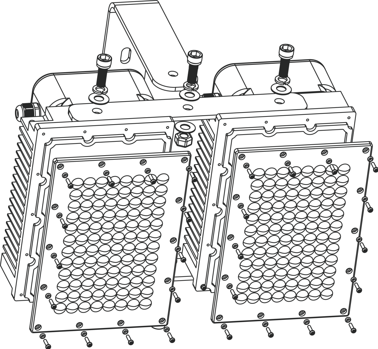 HBL透鏡版結構示意圖
